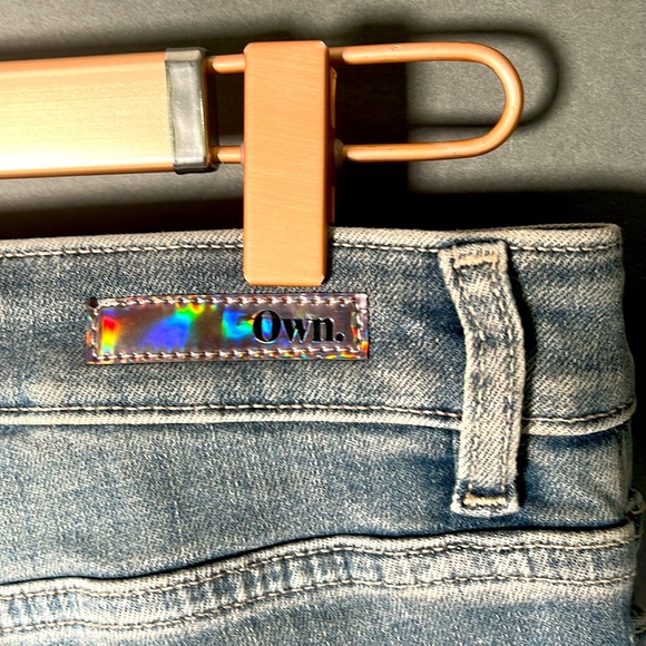 Own Low-Rise Stretch Split Flare Jeans size W28/L30 NWT - Picture 9 of 12